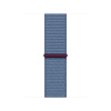Apple Watch Series 9 41mm Silver Aluminum Case Winter Blue Sport Loop